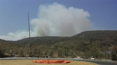 Activan Alerta Atmosférica En Zapopan Por Incendio En El Bosque De La