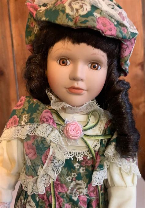 Vintage Porcelain Doll Etsy