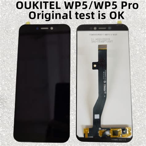 Para Oukitel Wp Wp Pro Tela Lcd Por Dentro E Fora Sens Vel Ao Toque