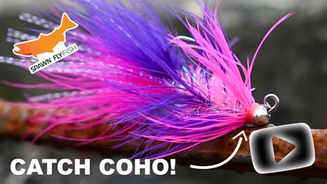 Ezpz Coho Bugger Fly Tying Tutorial Fly Pattern For Salmon Fishing