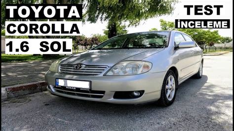 Toyota Corolla Sol Test Nceleme Youtube