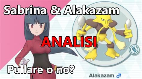 Pok Mon Masters Analisi Sabrina E Alakazam Pullare O No Youtube