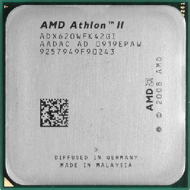 Обзор процессора AMD Athlon II X4 620 | AMD news
