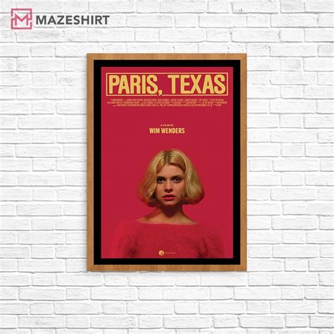 Paris, Texas a film by Wim Wenders Movie Poster