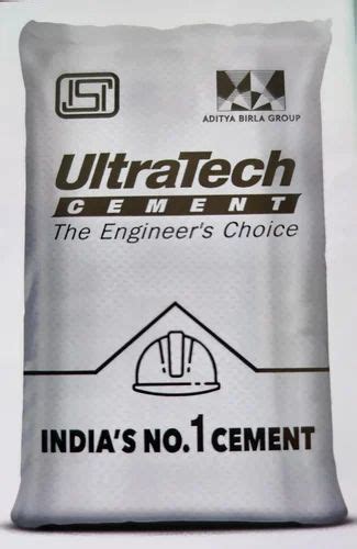 50 Kg Ultratech 53 Grade Opc Cement At Rs 380bag In Bhuj Id