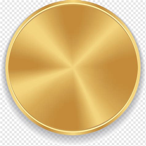 Golden Circle Golden Shine Circle Png PNGWing