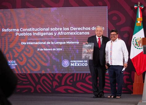 Iniciativa De Reforma Ind Gena Y Afromexicana Es Un Acto De Justicia