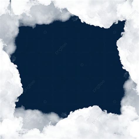 Cloud Borders PNG Transparent Clouds And White Clouds Border Lovely