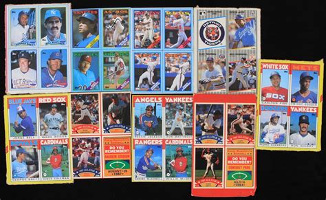 Lot Detail 1986 91 Topps Fleer Score Donruss Cut Hobby Box Trading