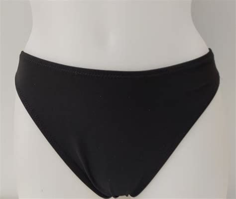 Bikini slip Tanga LUCERO Swimwear 186 μαύρο Emmy gr