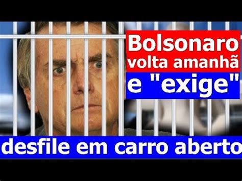 Bolsonaro Quer Desfile Em Carro Aberto Youtube