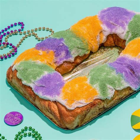 Gambinos Cream Cheese Filled King Cake By Gambinos Bakery King Cakes