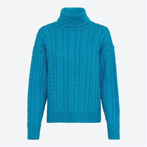 Damen Pullover Mit Zopfmuster Und Rollkragen Von NKD Ansehen