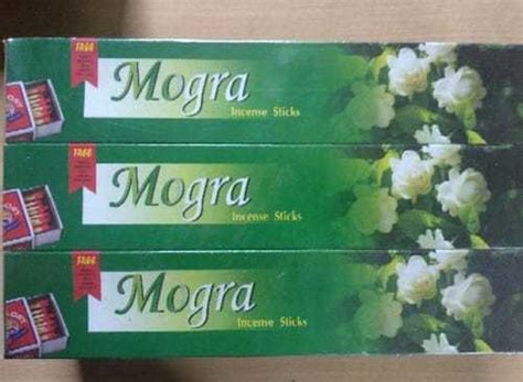 Mogra Agarbatti With Green Color With Long Lasting Strong Exotic