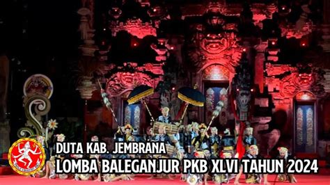 Lomba Baleganjur Remaja Duta Kab Jembrana Pkb Youtube