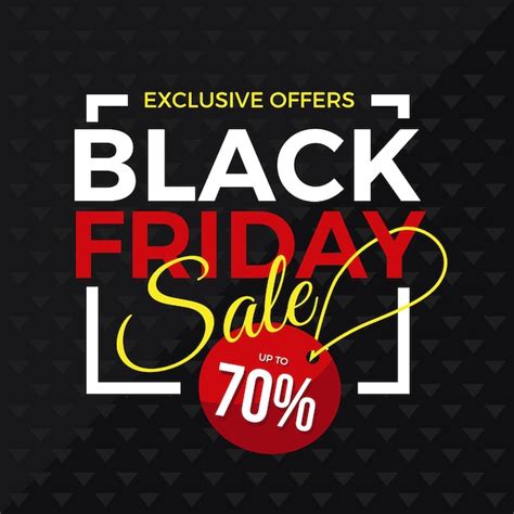 Free Vector Black Friday Concept In Flat Design