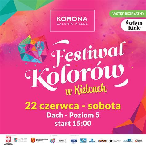 Festiwal kolorów w Galerii Korona Galeria Korona Kielce