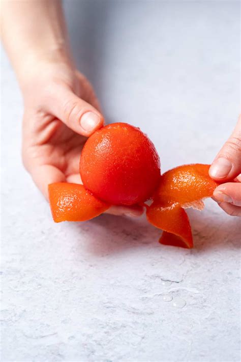 How To Peel Tomatoes Healthy Fitness Meals