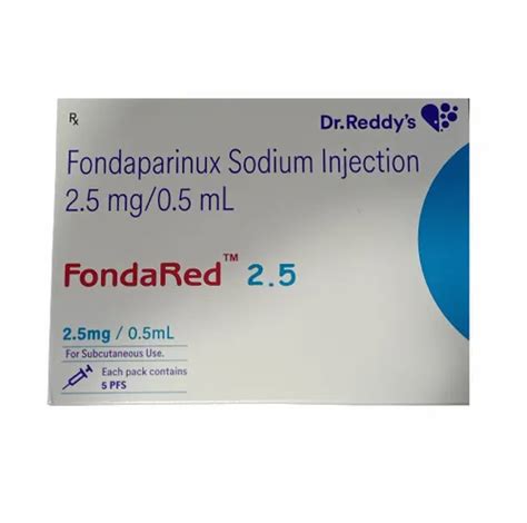 Fondaparinux Sodium Injection at Rs 400/piece | Pharmaceutical ...