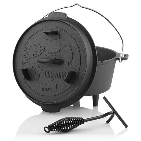 Bbq Toro Grilltopf Bbq Toro Dutch Oven Do45f 4 2 L Forest Gusseisen Kochtopf Gusstopf