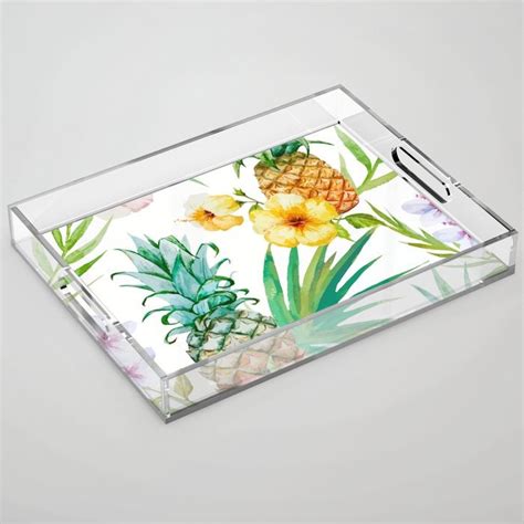 Supply Clear Acrylic Tray With Insert Paper Factory Quotes Oem