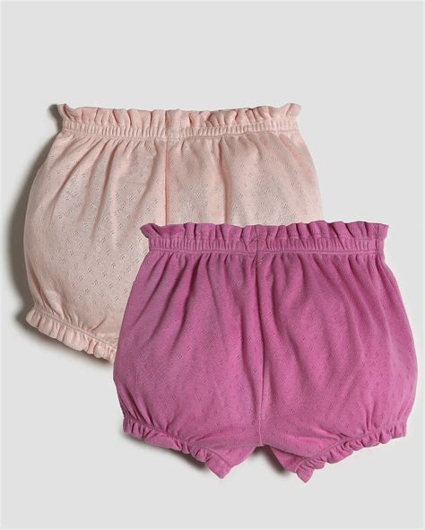 Riachuelo Kit Short Beb Babado Multicor Baby Way By Riachuelo