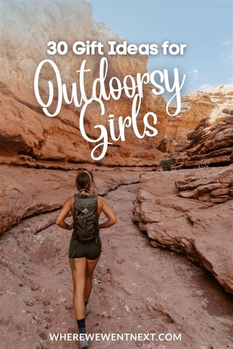 A List Of Gift Ideas For The Amazing Outdoorsy Women In Your Life