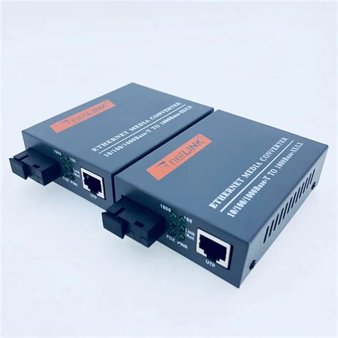 Ftth Pair Gigabit Fiber Optical Media Converter Mbps