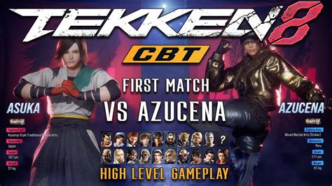 Tekken 8 CBT Ranked First Match Vs Azucena YouTube