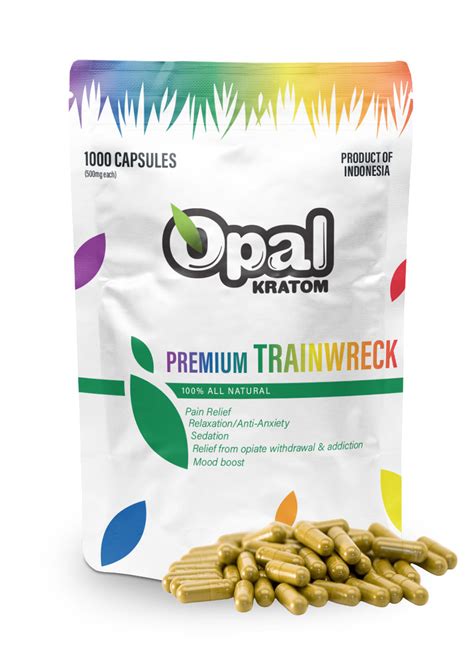 Kratom Capsule Premium Trainwreck Ct Opal Kratom