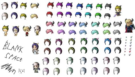 MapleStory - Nova Hairstyles by AleicaHayz on DeviantArt