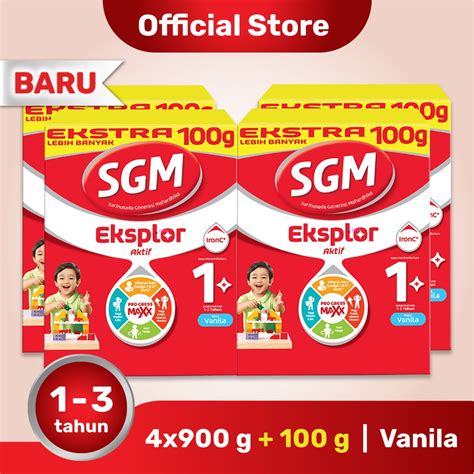 Jual Sgm Eksplor Aktif Pro Gressmaxx Vanilla Susu Pertumbuhan