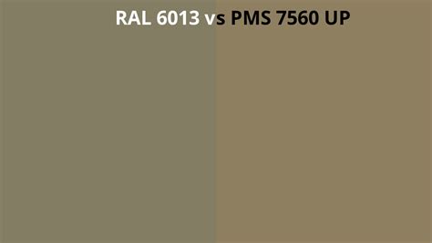 Ral 6013 Vs Pms 7560 Up Ral Colour Chart Uk