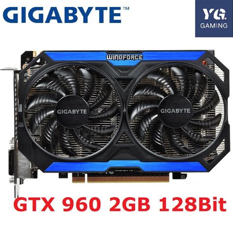 Gigabyte Graphics Card Gtx 960 2gb 128bit Gddr5 Geforce Gtx960 Hdmi Dvi Game Used Shopee