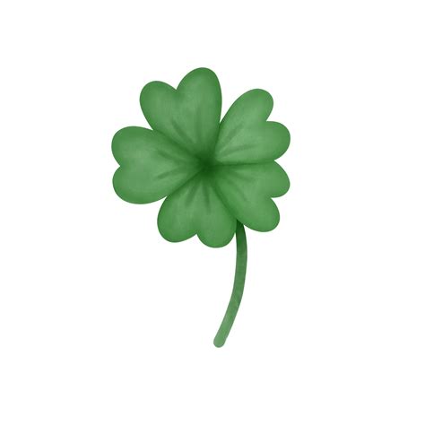 lucky 5 leaf clover 23364414 PNG