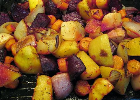 Neon Root Veggies Roasted Beets Turnips Rutabaga Carro Flickr