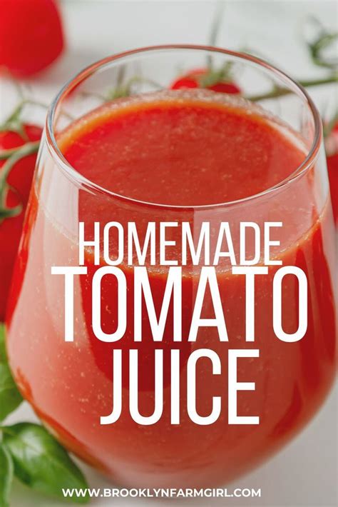 2 Ingredient Tomato Juice With Fresh Tomatoes Recipe In 2024 Easy