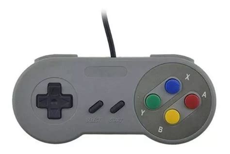 Controle Joystick Usb Pc Modelo Super Nintendo Mercadolivre