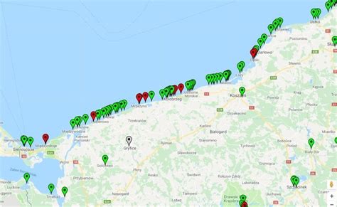 Sinice nad Morzem Bałtyckim 2018 Gdzie zakaz kąpieli Lista kąpielisk