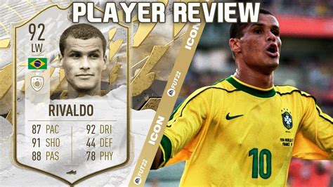 INCREDIBLE LEFTY 92 PRIME ICON RIVALDO PLAYER REVIEW FIFA 22