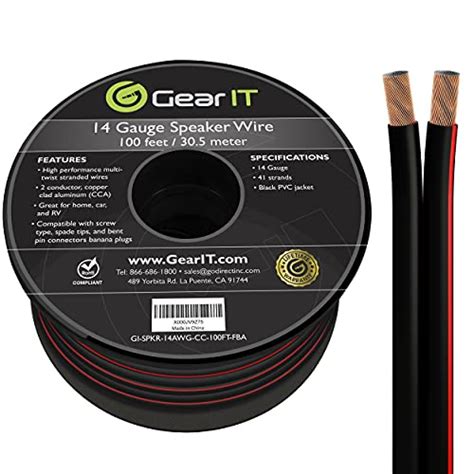 Speaker Installation Speaker Cable Kabeldirekt Awg Speaker Wire For