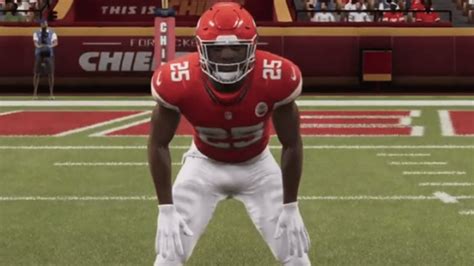 Madden NFL 21 First Look At Clyde Edwards Helaire On The Chiefs