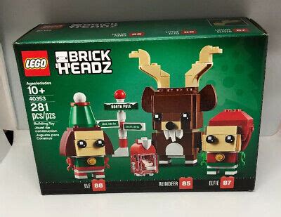 Lego BrickHeadz Elf Reindeer Elfie 40353 New Christmas EBay