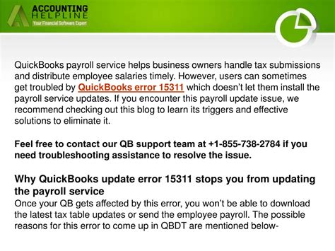 Ppt A Proper Troubleshooting Guide For Quickbooks Error