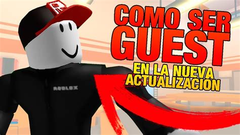 lᐈ Como ser un guest sin robux 2023 PROJAKER