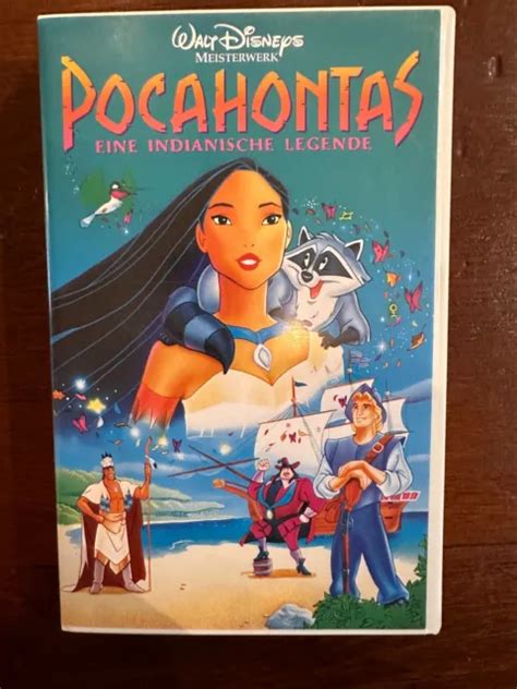 Pocahontas Vhs Videokassette Walt Disney Mit Hologramm Eur