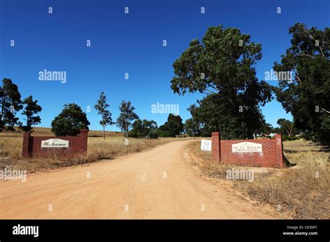 Entrance To The Principality Of Hutt River Within Western Australia