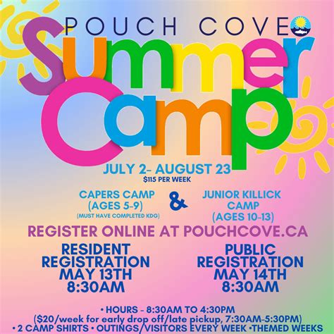 Summer Camp 2024 Pouch Cove