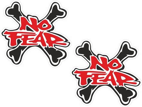 Zen Graphics No Fear Decals Stickers