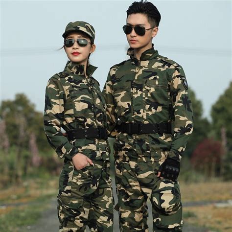 Uniforms Tactical Army Clothing Men Hunter Clothes Camouflage Pants ...